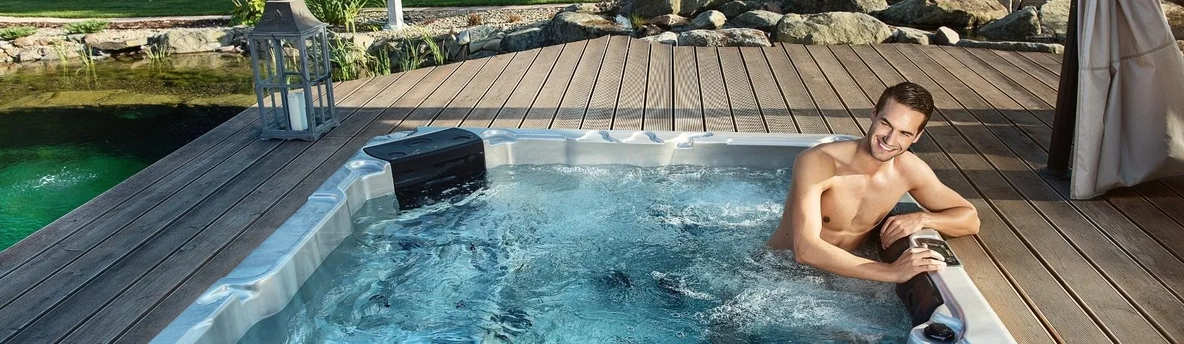Jacuzzi w ogrodzie – relaks