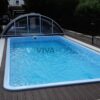 baseny ogrodowe z zadaszeniami, producent basenów ogrodowych vivapool