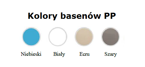 Basen przelewowy 9,5 x 3,3 x 1,5 m polipropylenowy basen ogrodowy