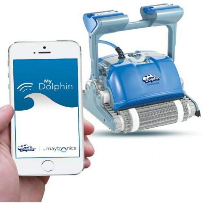 Odkurzacz basenowy Dolphin M400 Maytronics Robot do basenu automatyczny sterowany na aplikację