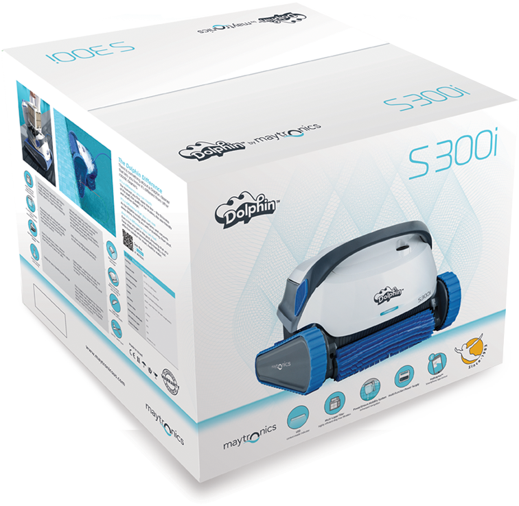 Odkurzacz basenowy Dolphin S300i Maytronics Automatyczny robot do basenu sterowany na smartfona