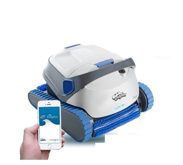 Odkurzacz basenowy Dolphin S300i Maytronics Automatyczny robot do basenu sterowany na smartfona