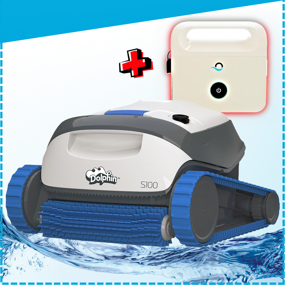Odkurzacz basenowy Dolphin S100 Maytronics automatyczny robot basenowy