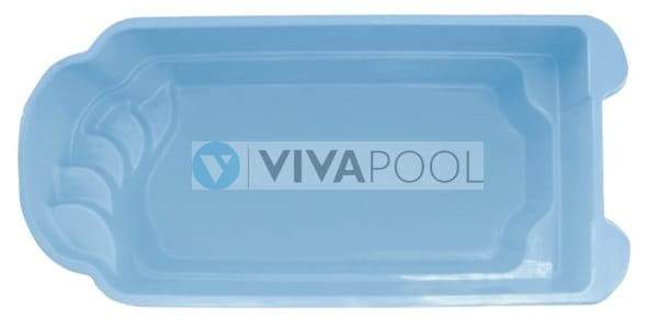 Basen PLUS IBIZA II 6,0 x 3,00 x 1,40 wkopywany basen kąpielowy WINYLOESTROWY