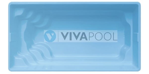 Basen wkopywany PLUS KUBA 7,50 x 3,10 x 1,50 prywatny basen kąpielowy WINYLOESTROWY