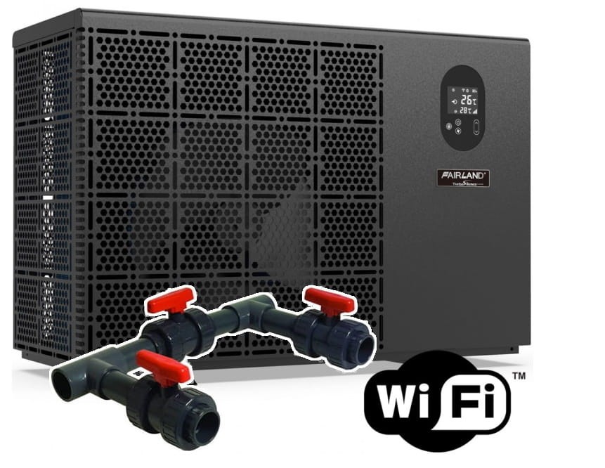 Pompa ciepła do basenu Fairland Inverter X TURBO Silence IXCR36 szybkie podgrzanie wody basenowej inverterem