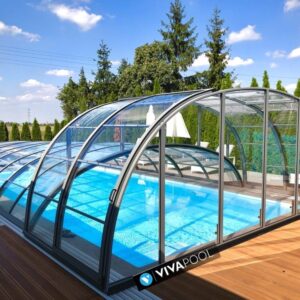 Zadaszenie na basen DUO Smart 10.29 x 4,75 x 2,30 poliwęglan lity