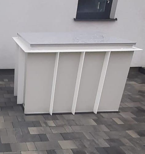 Skrzynia techniczna BOX podziemny 160x120x100 maszynownia na osprzęt basenowy DUŻA