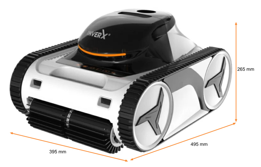 Bezprzewodowy odkurzacz Fairland Inverbot M60 X-Warrior automatyczny robot AI do basenu sterowany na smartfona