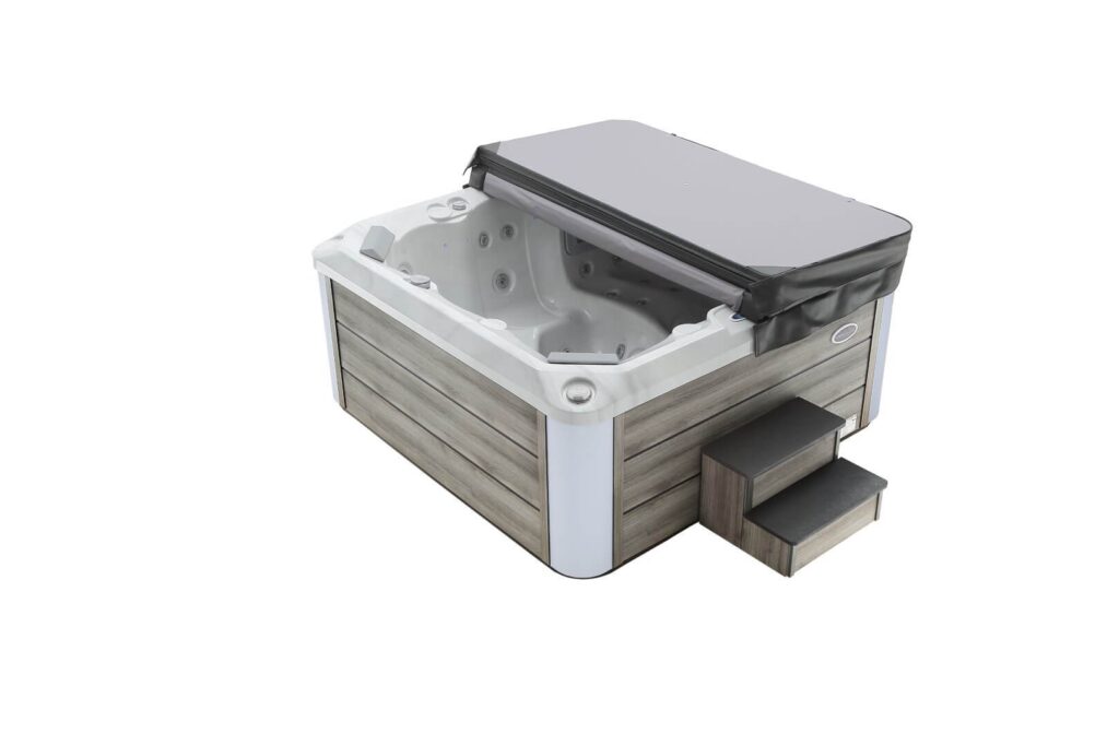 Wanna z hydromasażem TEBAS LuxSpa KAMSIA – 6-osobowe jacuzzi ogrodowe