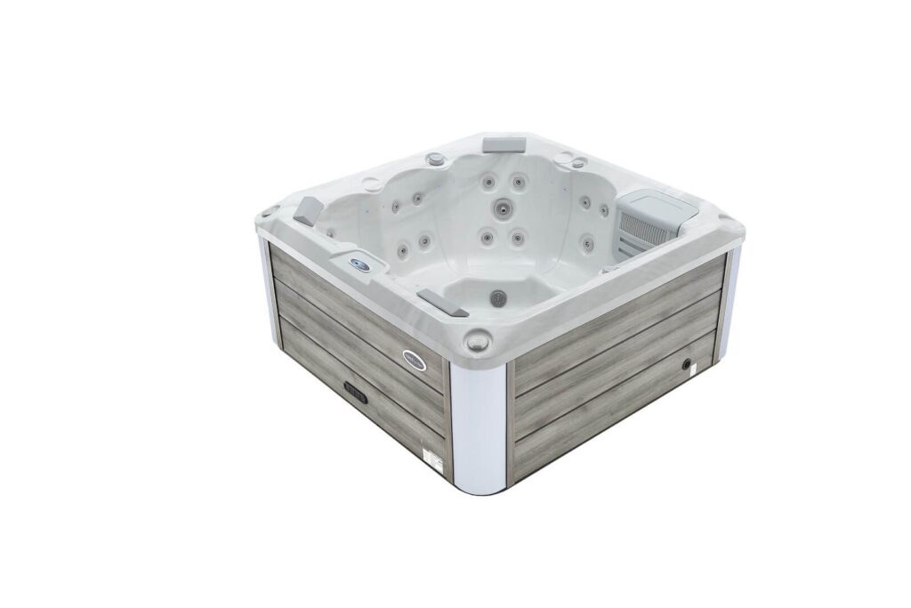Wanna z hydromasażem TEBAS LuxSpa KAMSIA – 6-osobowe jacuzzi ogrodowe