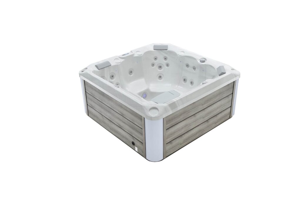 Wanna z hydromasażem TEBAS LuxSpa KAMSIA – 6-osobowe jacuzzi ogrodowe