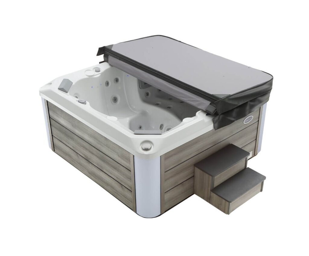 TEBAS LuxSpa DORSIA – nowoczesne jacuzzi ogrodowe 6-osobowe z hydromasażem