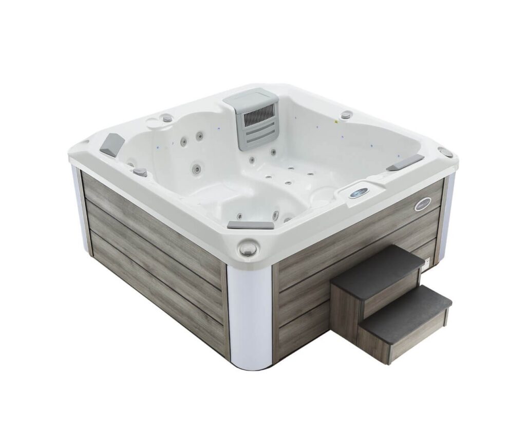 TEBAS LuxSpa DORSIA – nowoczesne jacuzzi ogrodowe 6-osobowe z hydromasażem