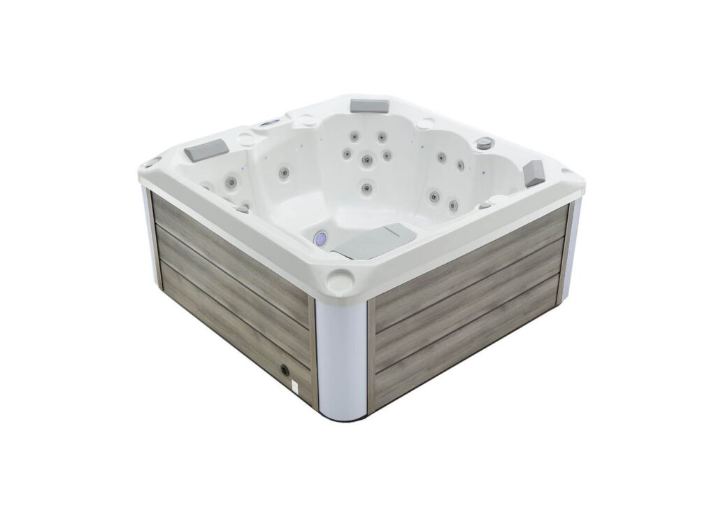 TEBAS LuxSpa DORSIA – nowoczesne jacuzzi ogrodowe 6-osobowe z hydromasażem