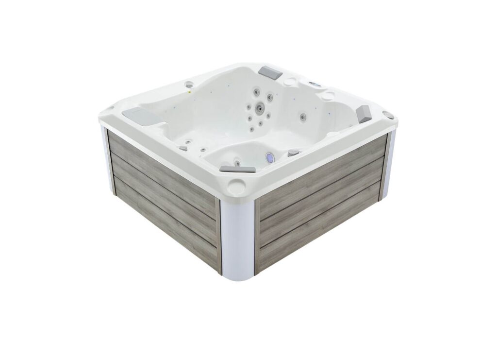 TEBAS LuxSpa DORSIA – nowoczesne jacuzzi ogrodowe 6-osobowe z hydromasażem