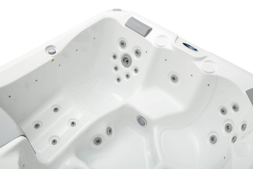 TEBAS LuxSpa DORSIA – nowoczesne jacuzzi ogrodowe 6-osobowe z hydromasażem