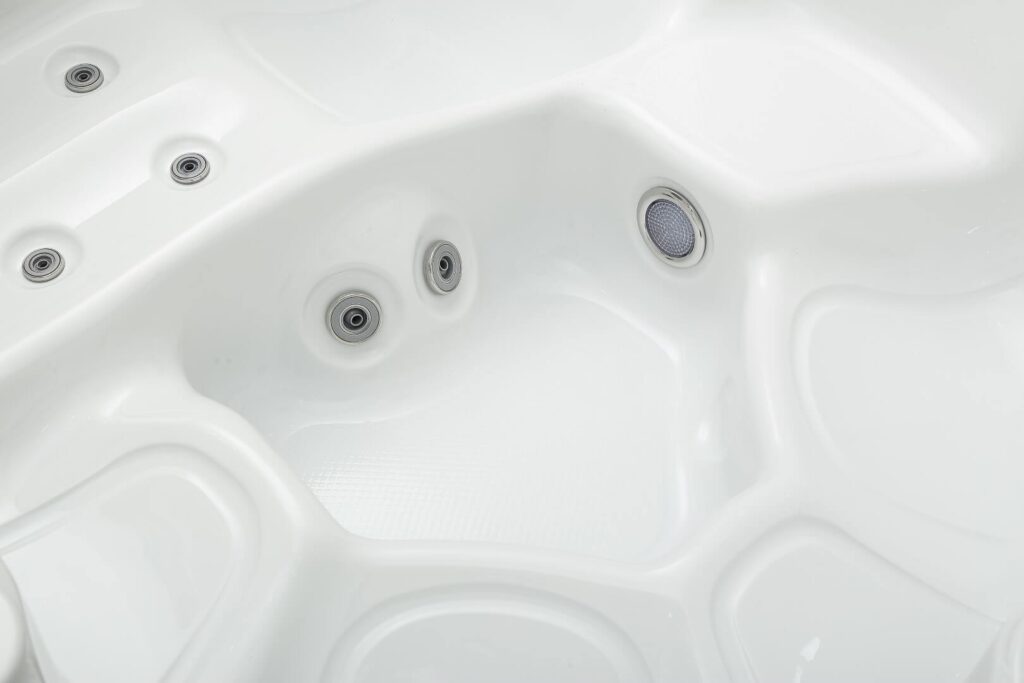TEBAS LuxSpa DORSIA – nowoczesne jacuzzi ogrodowe 6-osobowe z hydromasażem