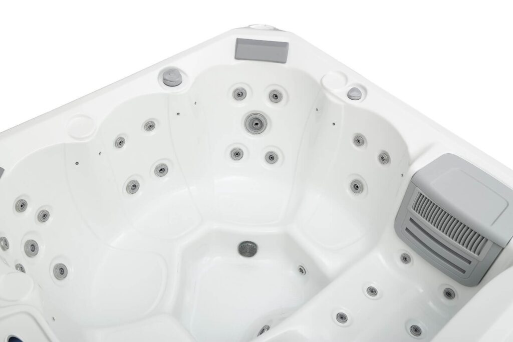 TEBAS LuxSpa DORSIA – nowoczesne jacuzzi ogrodowe 6-osobowe z hydromasażem