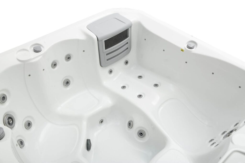 TEBAS LuxSpa DORSIA – nowoczesne jacuzzi ogrodowe 6-osobowe z hydromasażem
