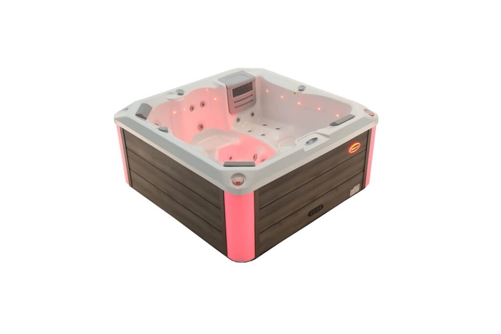 TEBAS LuxSpa DORSIA – nowoczesne jacuzzi ogrodowe 6-osobowe z hydromasażem