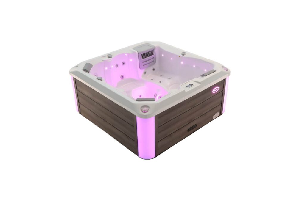 TEBAS LuxSpa DORSIA – nowoczesne jacuzzi ogrodowe 6-osobowe z hydromasażem