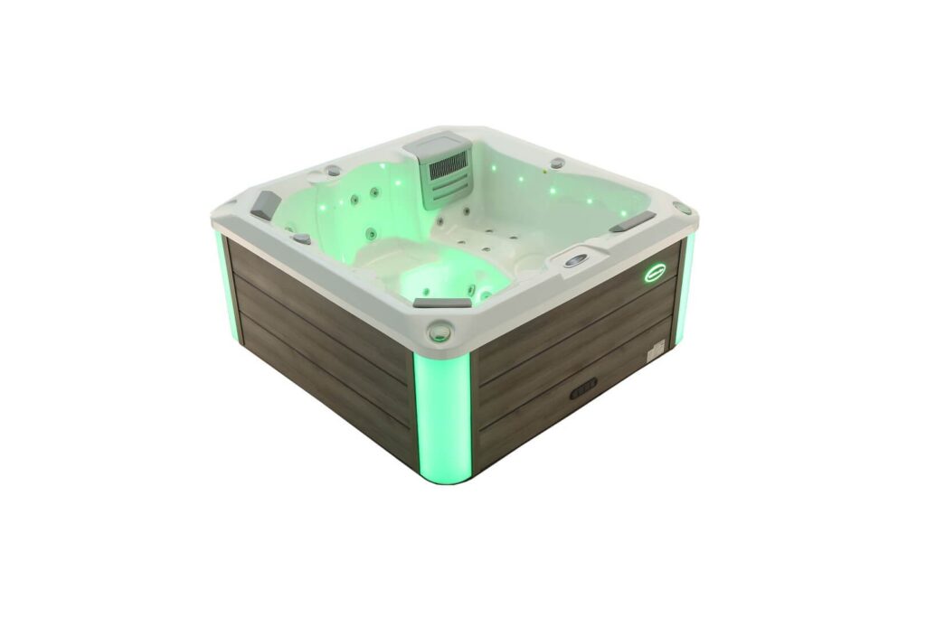 TEBAS LuxSpa DORSIA – nowoczesne jacuzzi ogrodowe 6-osobowe z hydromasażem