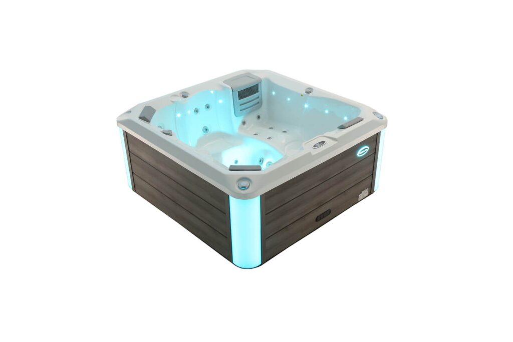 TEBAS LuxSpa DORSIA – nowoczesne jacuzzi ogrodowe 6-osobowe z hydromasażem