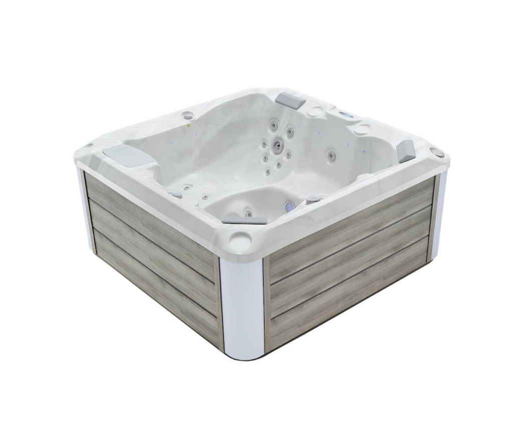 Wanna z hydromasażem TEBAS LuxSpa KAMSIA – 6-osobowe jacuzzi ogrodowe