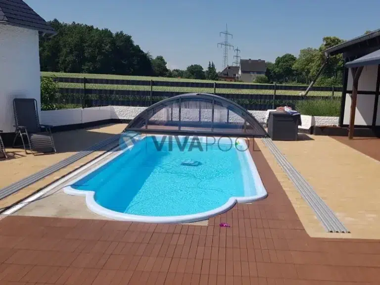 Projekt Basen i Zadaszenie MILANO + KLASIK – Niemcy, Hamm